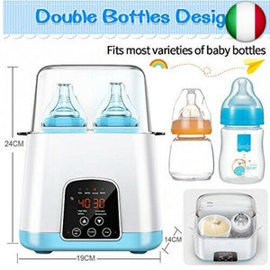 SaponinTree Scaldabiberon Sterilizzatore Elettrico, 6 in 1 Scaldabiberon
