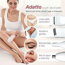 Carica l&#39;immagine nel visualizzatore di Gallery, Fancii Rasoio Elettrico Donna Flawless per Viso e Corpo, Rifinitore Indolore...