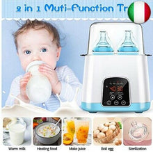 Carica l&#39;immagine nel visualizzatore di Gallery, SaponinTree Scaldabiberon Sterilizzatore Elettrico, 6 in 1 Scaldabiberon