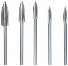 Carica l'immagine nel visualizzatore di Gallery, 5pcs Set Strumenti di Intaglio per Radici, Frese in Legno Metallo...