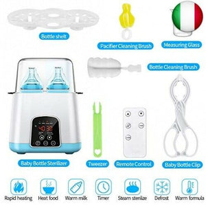 SaponinTree Scaldabiberon Sterilizzatore Elettrico, 6 in 1 Scaldabiberon