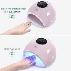 Abody Lampada Unghie UV LED da 48W, Fornetto Professionale per...