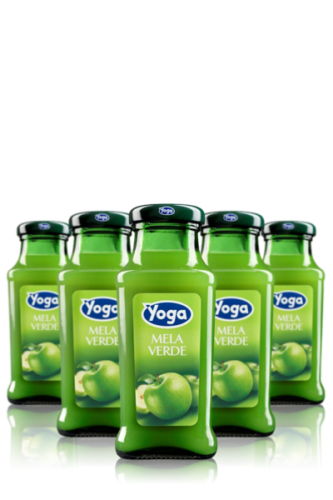 Yoga Magic Mela Verde 20cl Confezione Da 24 Bottiglie