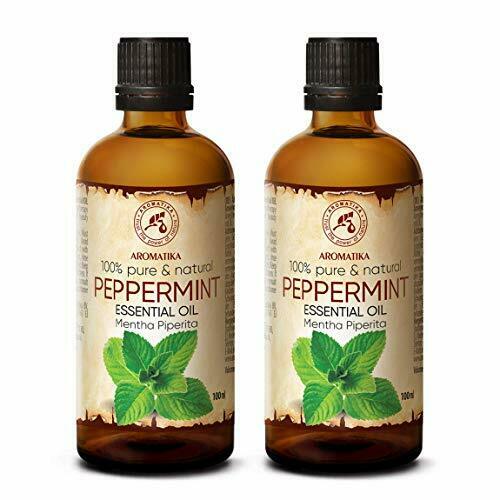 Olio Essenziale di Menta Piperita 2x100ml - Mentha - Menta...