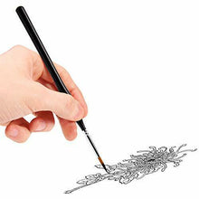 Carica l&#39;immagine nel visualizzatore di Gallery, KINBOM 9 Pezzi Fine Detail Pennello Miniature Pennelli Kit Mini Paints Brush...