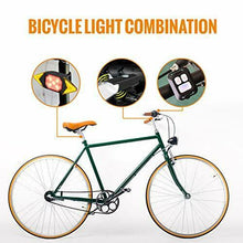Carica l&#39;immagine nel visualizzatore di Gallery, Fanale posteriore per bici con indicatori di direzione, spia LED freno