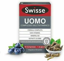 Carica l'immagine nel visualizzatore di Gallery, Swisse Uomo Multivitaminico, Integratore Alimentare Multi-nutriente per...
