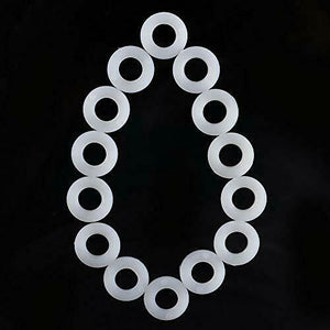 KINDPMA Rondelle in Plastica 500 Pezzi Kit Rondella Nylon Gomma...