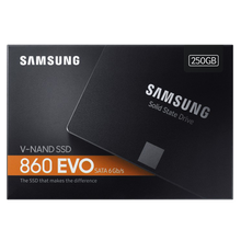 Carica l&#39;immagine nel visualizzatore di Gallery, HARD DISK STATO SOLIDO SSD Samsung 860 EVO 250GB SATA 3 2,5&quot;