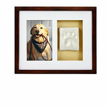 Carica l'immagine nel visualizzatore di Gallery, Pearhead Pet Keepsake Frame, Espresso, 4 x 6 Inches