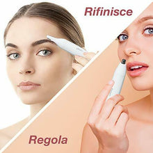 Carica l&#39;immagine nel visualizzatore di Gallery, Fancii Rasoio Elettrico Donna Flawless per Viso e Corpo, Rifinitore Indolore...