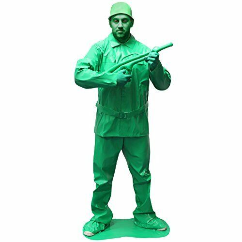 Morphsuits MCCUOSOLL - Costume da soldatino, L, Verde (M6j)