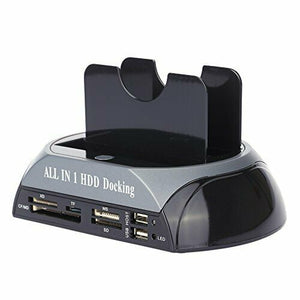 'KKmoon 2.5 "3.5 docking station per e-SATA Lettore di schede/Concentratore...