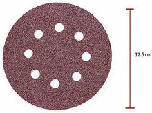 Carica l'immagine nel visualizzatore di Gallery, 80 x Dischi abrasivi per levigatrici orbitali da 125 mm, Granatura diversa