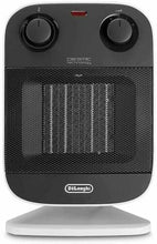 Carica l'immagine nel visualizzatore di Gallery, Termoventilatore DeLonghi Bend Line HFX60C20 2000W con filtro anti polvere, Nero