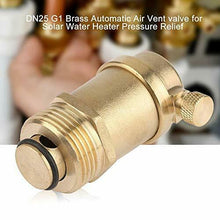 Carica l'immagine nel visualizzatore di Gallery, Valvola Sfogo Aria, Akozon Sfiato Automatica in Ottone DN25 G1 per...