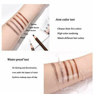 Matita per sopracciglia impermeabile waterproof eyebrow professionale Tirare...