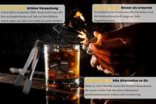 Carica l'immagine nel visualizzatore di Gallery, Cubetti di Ghiaccio in Acciaio Inossidabile per Whisky, Vino, Cocktail,...