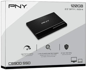 Pny Cs900, SSD 120GB, 2,5” SATA III 6 Gb/s 120GB
