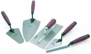 Rolson Tools 52489 - Set di cazzuole con impugnatura morbida, Confezione 1/S