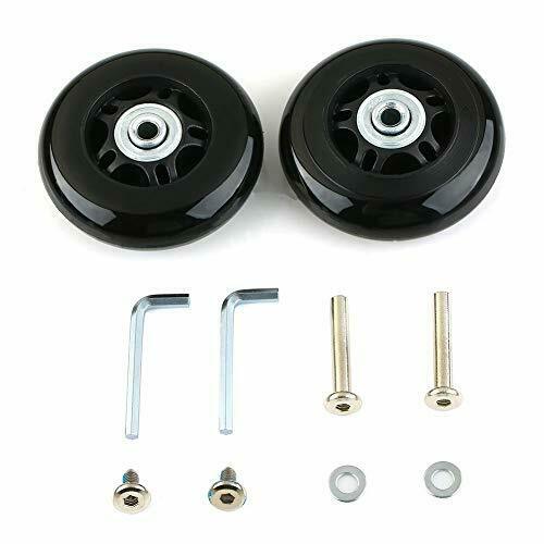 Set Ruote Di Ricambio Per Valigie Da Viaggio OD 80mm On - Foto 9