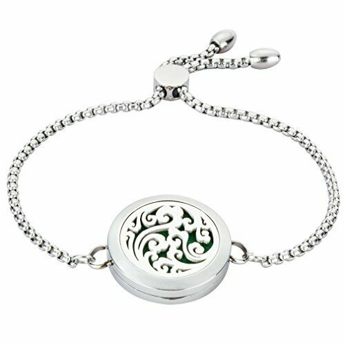 Jaoyu - Bracciale rigido da donna con diffusore di oli Cloud jewelry