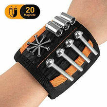 Carica l&#39;immagine nel visualizzatore di Gallery, MUSCCCM Bracciale Magnetico,Polsiera Magnetica con 20 Forti Magneti per...
