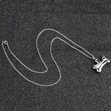 Carica l'immagine nel visualizzatore di Gallery, Pssopp Cane Urn Collana Memoriale Ossa Urna Pet Ciondolo in...