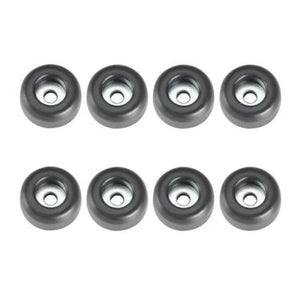8 x Piedini in gomma per box di casse acustiche, Assorbono vibrazione e urti