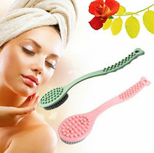 Carica l'immagine nel visualizzatore di Gallery, Spazzola da doccia/bagno a manico lungo, morbida e confortevole, per il Rosa