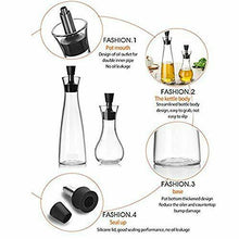 Carica l'immagine nel visualizzatore di Gallery, Olive Oil Dispenser.Bottiglie Di Vetro E Beccuccio Versatore Set Per 550ML