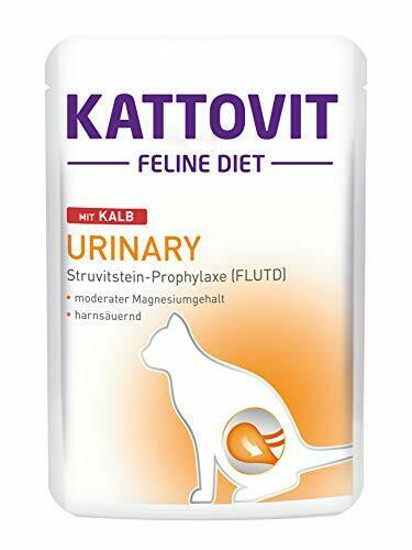 Kattovit Urinary Vitello (struvits Tein della Dieta), Confezione da (24 X 85...