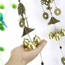 Carica l'immagine nel visualizzatore di Gallery, Amaoma 1 x Campana di Metallo Cinese, Campanelli Eolici Ornamenti Fengshui...