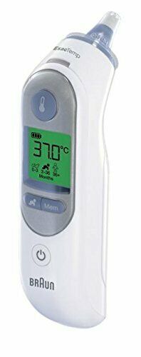 Termometro auricolare a infrarossi per neonati Braun ThermoScan+ 21 coprilenti