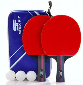 Set Racchette Ping Pong Professionale STEXFIT, 2 Con Borsa, 2...