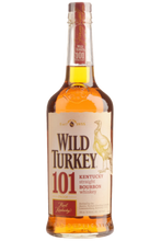Carica l'immagine nel visualizzatore di Gallery, Wild Turkey 101 Proof Kentucky Straight Bourbon Whiskey 70cl