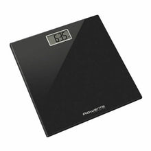 Carica l&#39;immagine nel visualizzatore di Gallery, Bilancia pesapersone elettronica Rowenta BS1060 Premiss, Vetro temperato, Nero