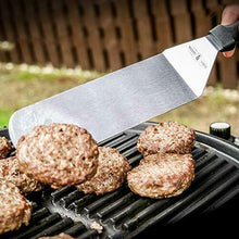 Carica l'immagine nel visualizzatore di Gallery, 4pc. Set di spatole in acciaio inossidabile | Utensili per tornitura e grill...