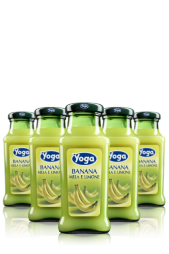 Yoga Magic Banana 20cl Confezione Da 24 Bottiglie
