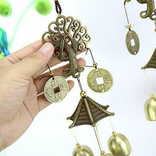 Carica l'immagine nel visualizzatore di Gallery, Amaoma 1 x Campana di Metallo Cinese, Campanelli Eolici Ornamenti Fengshui...