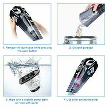 Carica l'immagine nel visualizzatore di Gallery, VEEAPE 4 in 1 Aspirapolvere Portatile Multifunzione Per Auto, Gonfiatore per...