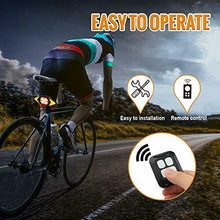 Carica l&#39;immagine nel visualizzatore di Gallery, Fanale posteriore per bici con indicatori di direzione, spia LED freno