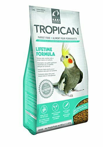 Hari Tropican Cockatiel Lifetime Granules, 820 g