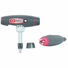 Carica l'immagine nel visualizzatore di Gallery, KS Tools 911.2475 Giravite per Inserti a Cricchetto a T, 7 Pezzi, 1/4"