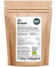 Carica l'immagine nel visualizzatore di Gallery, Curcuma in polvere Bio (1 kg) - radice di curcuma - 100% biologica -...
