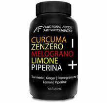 Carica l&#39;immagine nel visualizzatore di Gallery, CZMLP+ A.I.F. | 60 CPR | CURCUMA-ZENZERO-MELOGRANO-LIMONE-PIPERINA il...