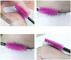 100 x Pennelli usa e getta per applicazione mascara per cigli e sopracciglia