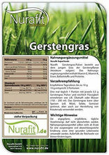 Carica l'immagine nel visualizzatore di Gallery, Polvere erba d'orzo puro Nurafit, interamente vegana e senza glutine, 500g
