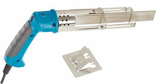 Coltello a Caldo Taglia Polistirolo, Grigio/Ciano, Potenza 220 W - Fervi 0441