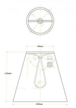 Carica l'immagine nel visualizzatore di Gallery, Doooitlight, set di 6 paralumi con morsetto per lampadario cristallo White